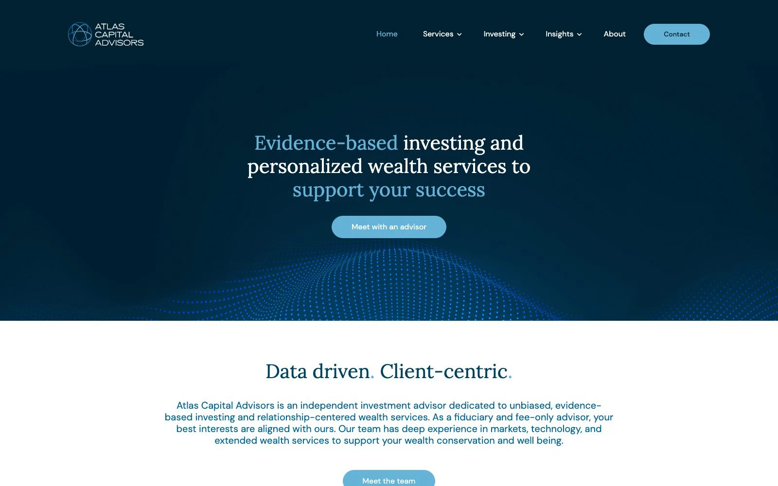 Atlas Capital Advisors - calm, evidence-led