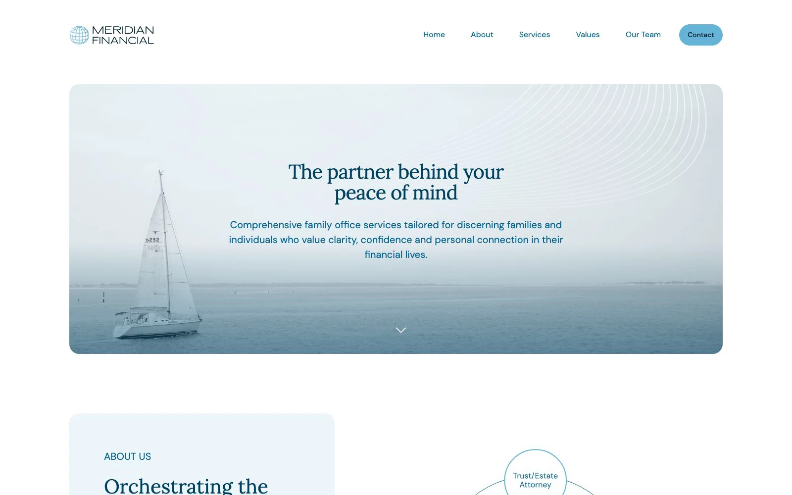 Meridian Financial - warm and personal