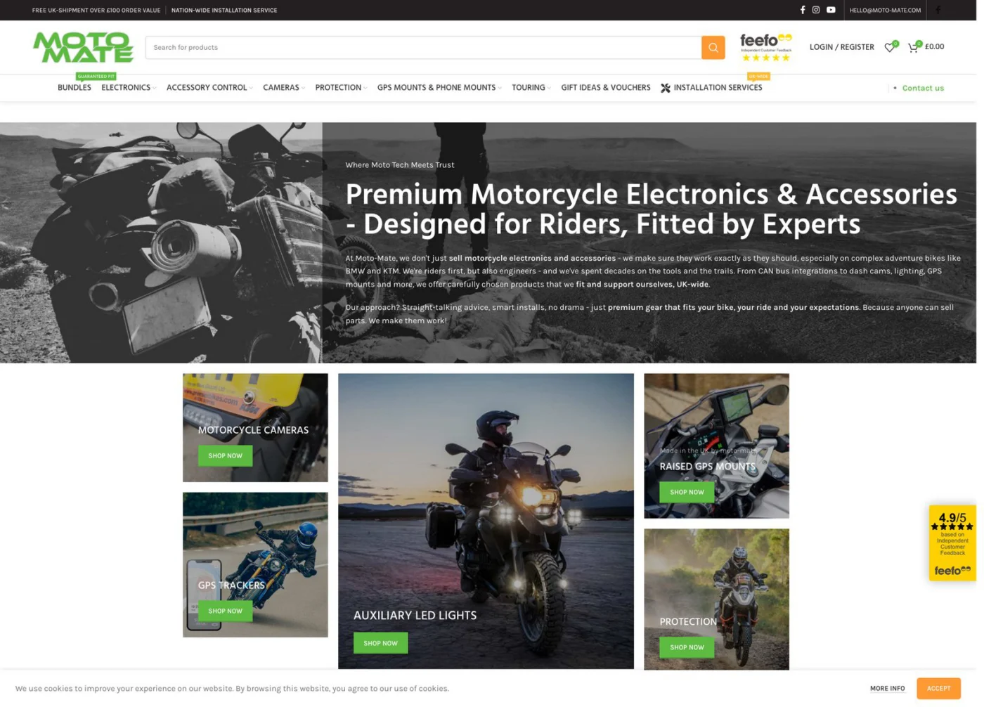 Moto-Mate homepage