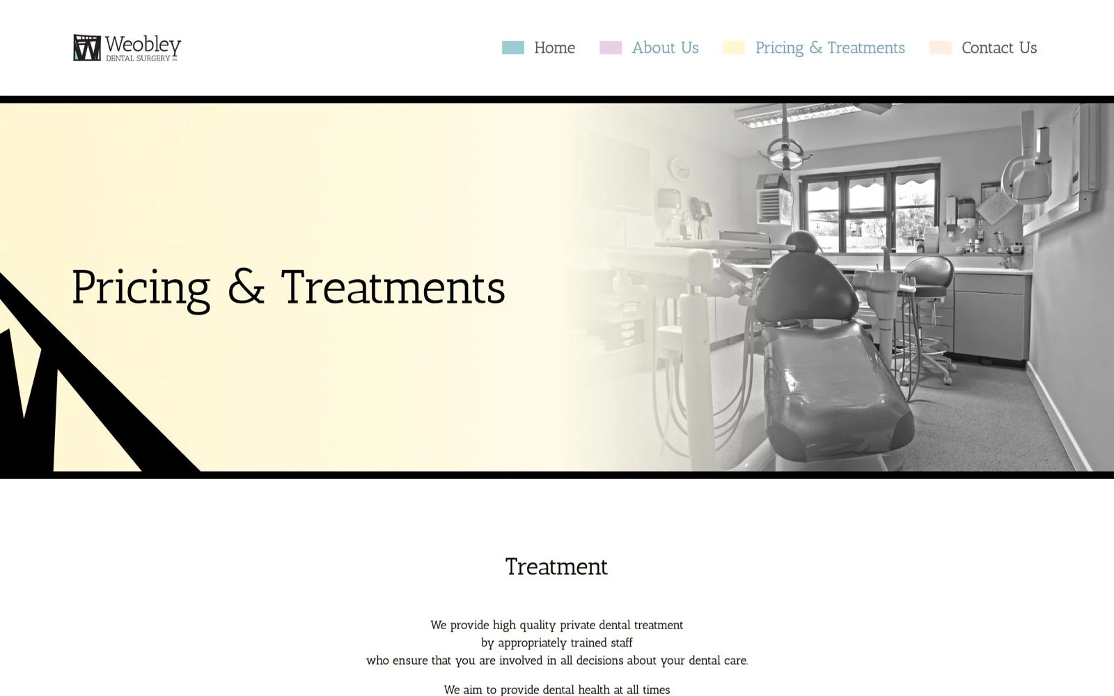 Pricing and treatments - clear information patients can trust